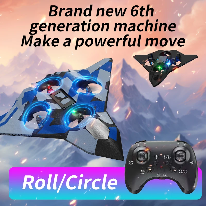 6Ch Rc Plane Foam Remote Contr - Drone Rc Game recension och pris