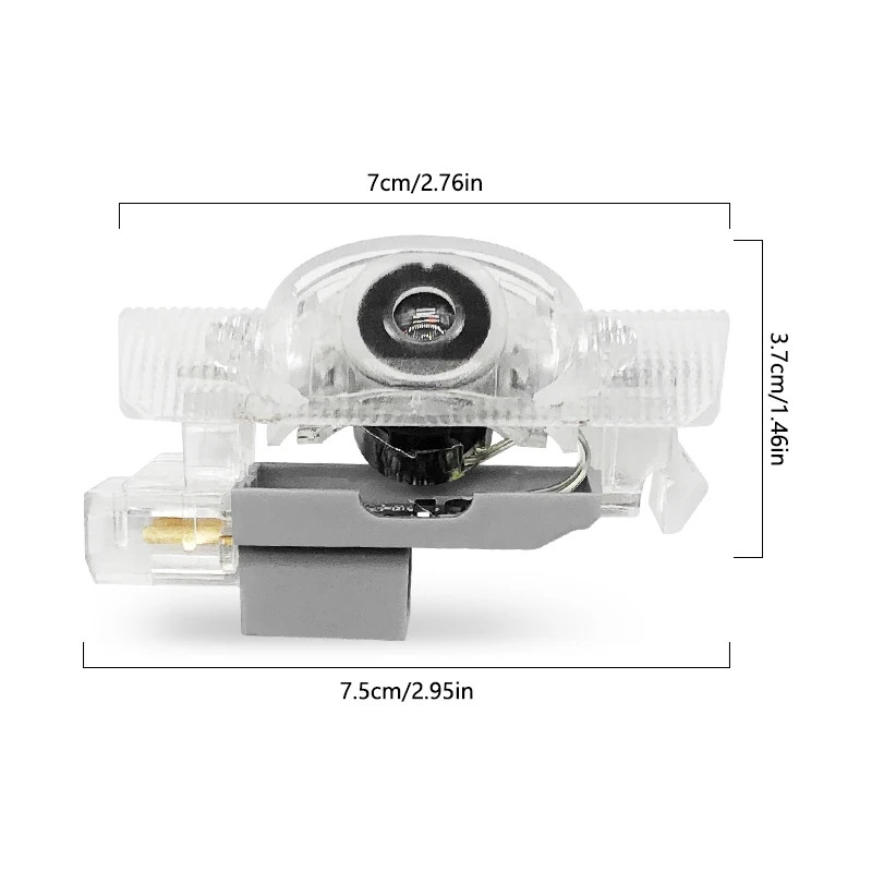 2Pcs LED Projector Lamp Car Do - Drone Shahed Rc recension och pris