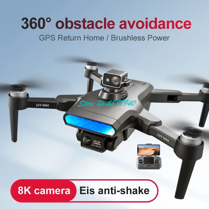 GPS Retuen Brushless 360°Smart - Drone Rc Fpv Manual recension och pris