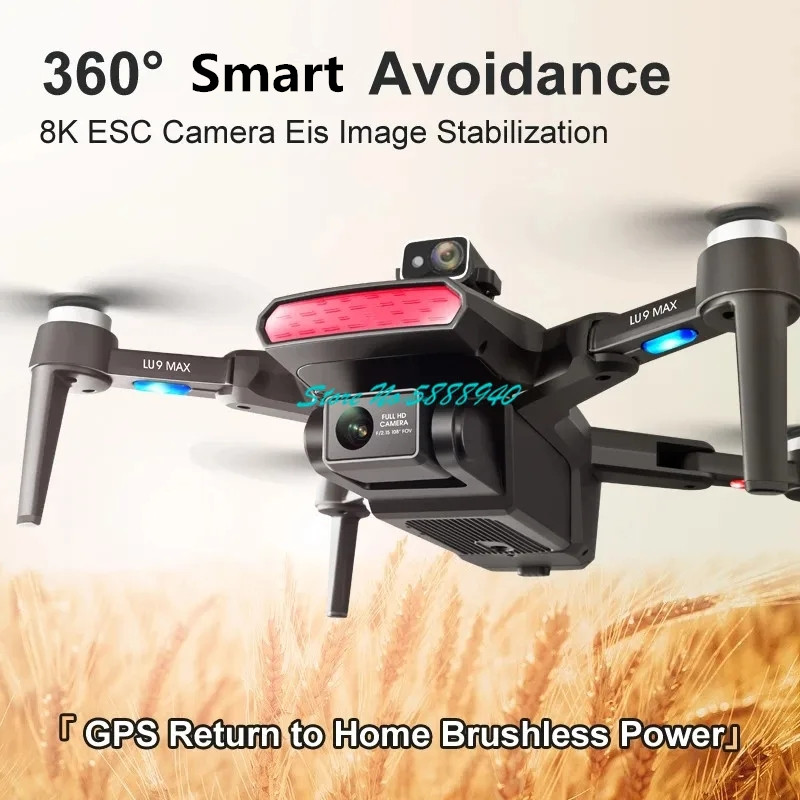 GPS Retuen Brushless 360°Smart - Drone Rc Fpv Manual recension och pris