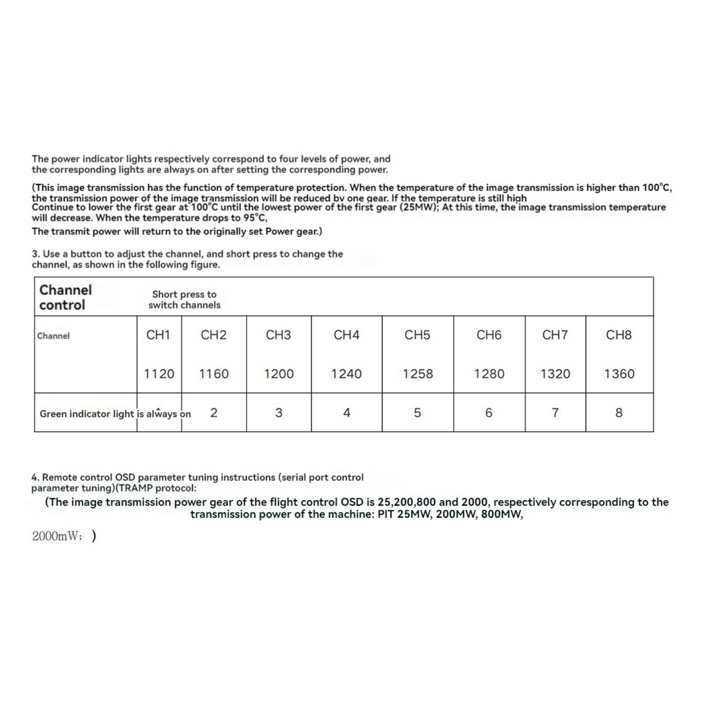 AS96-1.2G 2W VTX 8CH 2000Mw FP - Rc Transmitter recension och pris
