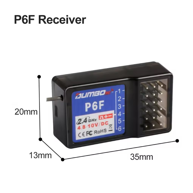 DUMBORC P6F/P6FG/P6DC/P6DCG 2. - Telemetry Module Rc recension och pris