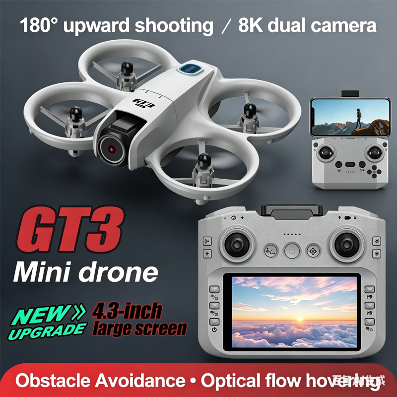 Mini Drone 2026 GT3/GT3 MAX Dr - Drone Pro Rc Ufo recension och pris
