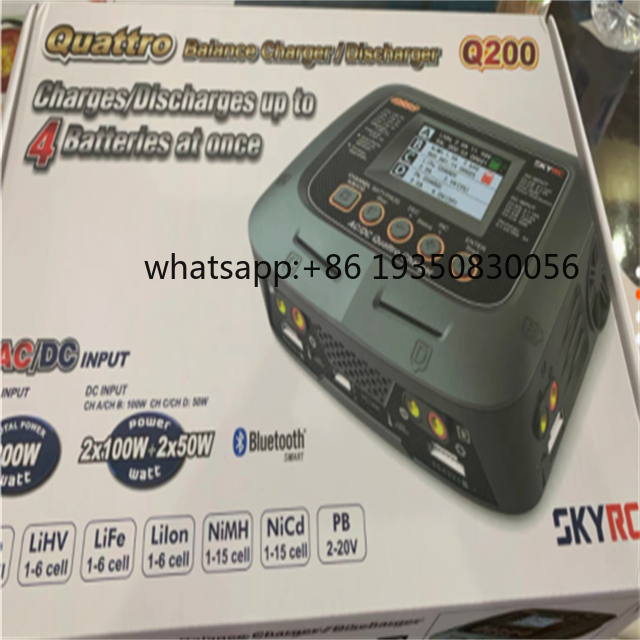SkyRC Q200 QUATTRO AC/DC 2X100 - Lipo Battery Charger recension och pris